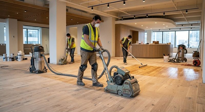 Commercial Hardwood Service in Ocean View, DE