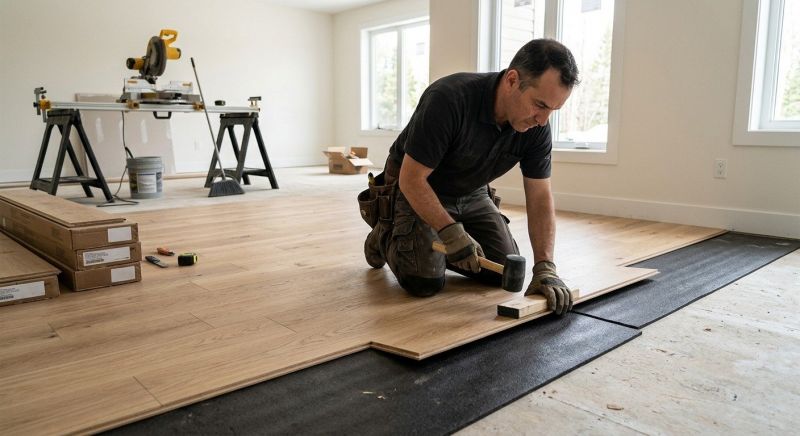 Engineered Wood Installation in Ocean View, DE