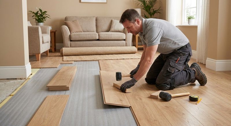 Laminate Floor Installation in Bethany Beach, DE