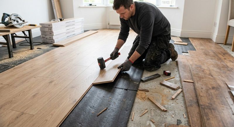Laminate Floor Installation in Laurel, DE