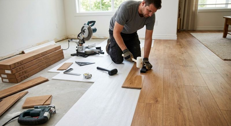 Laminate Floor Installation in Worcester County, MD