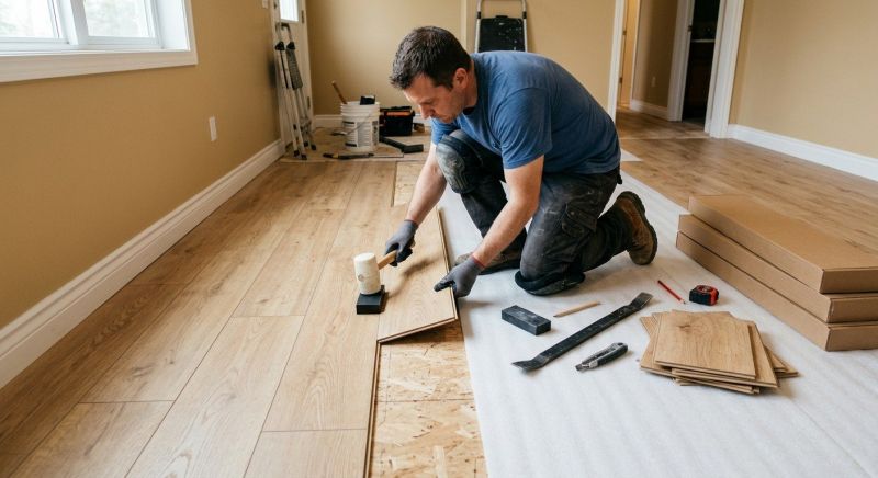 Laminate Floor Remodeling in Ocean View, DE