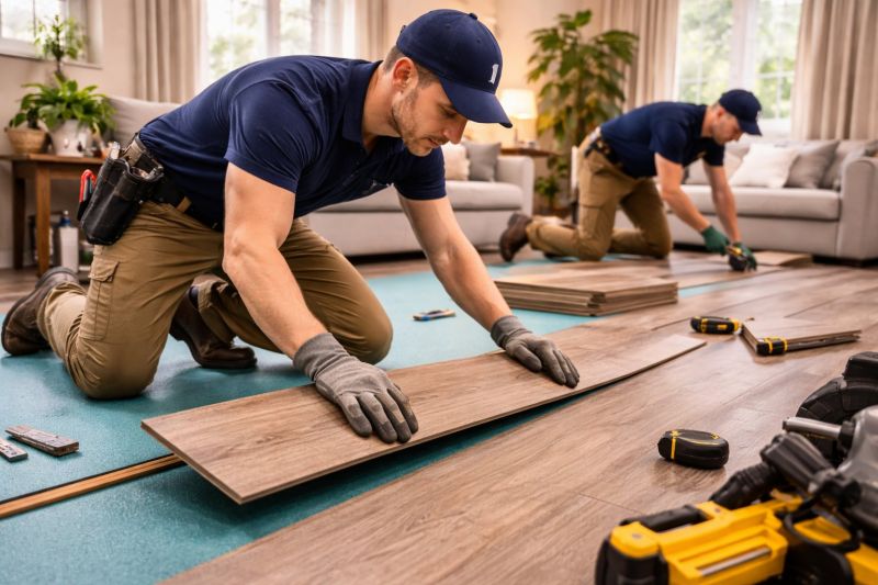 Laminate Floor Replacement in Bethany Beach, DE