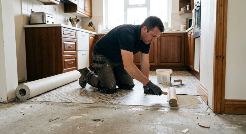 Linoleum Floor Installation in Ellendale, DE