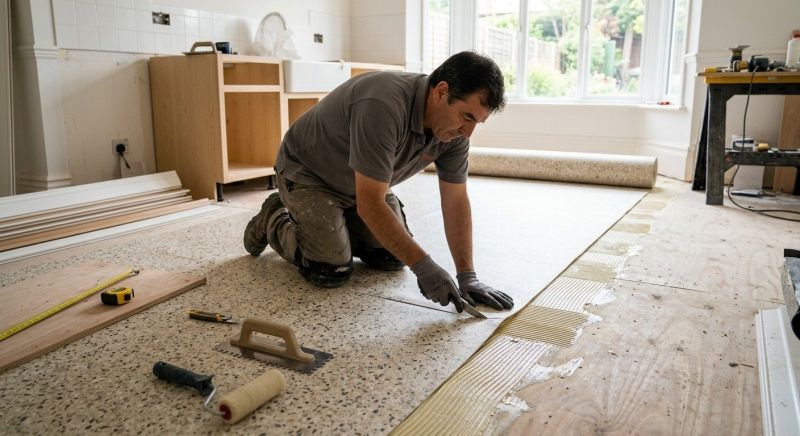 Linoleum Floor Installation in Harbeson, DE