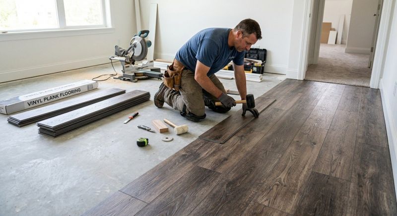 Linoleum Floor Installation in Ocean City, MD