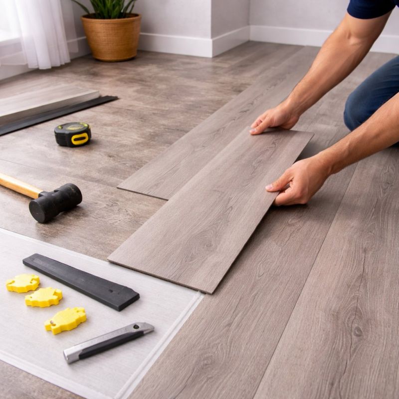 Luxury Vinyl Tile Installation in Ocean City, MD