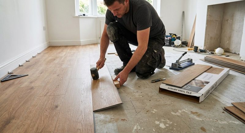 Lvt Flooring Installation in Milton, DE