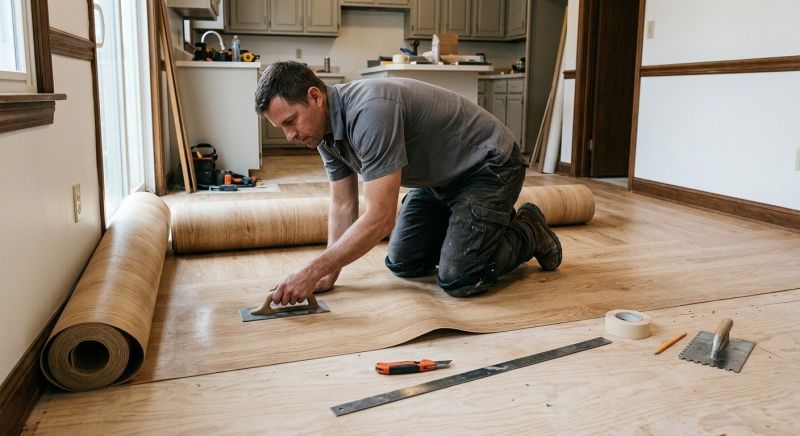 Sheet Flooring Installation in Frankford, DE
