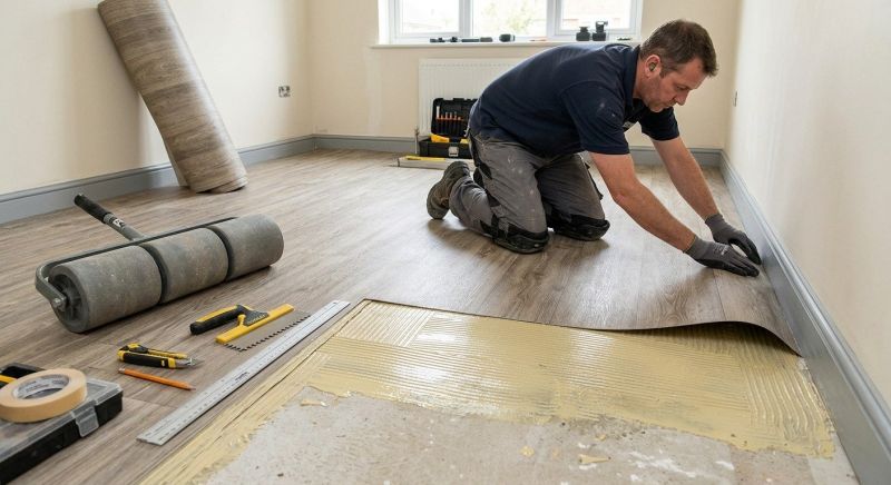Sheet Linoleum Installation in Ellendale, DE