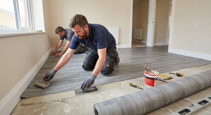 Sheet Linoleum Installation in Millville, DE